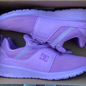 Purple DC Heathrow Sneakers